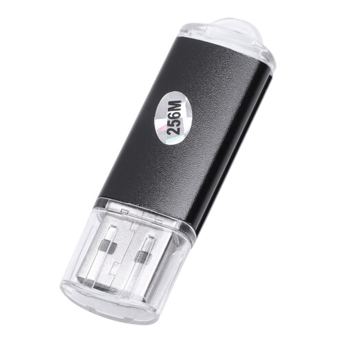 256 MB USB 2.0 Flash U-Disk Schwarz 2
