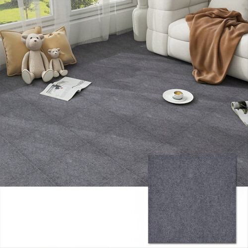 Piastrelle autoadesive per moquette 30x30cm - Tappetini facili da installare,C 1