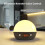 Sveglia con altoparlante Bluetooth e luce solare per camera da letto 2
