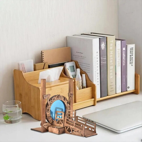 Stargates Bookend Galaxy Gate Bookends For Office Book Shelf 2