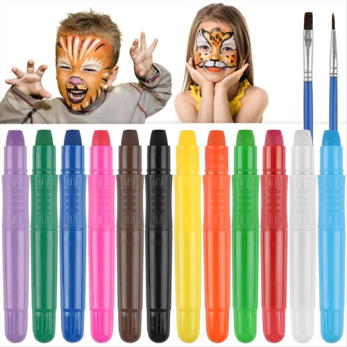 Schminkset für Kinder, 12 Farben