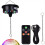 Disco Ball Motor Lights with Remote,3-15RPM Adjustable Spinner 2