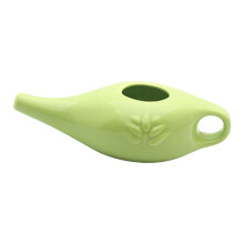 Neti Pot in ceramica da 250 ml, verde