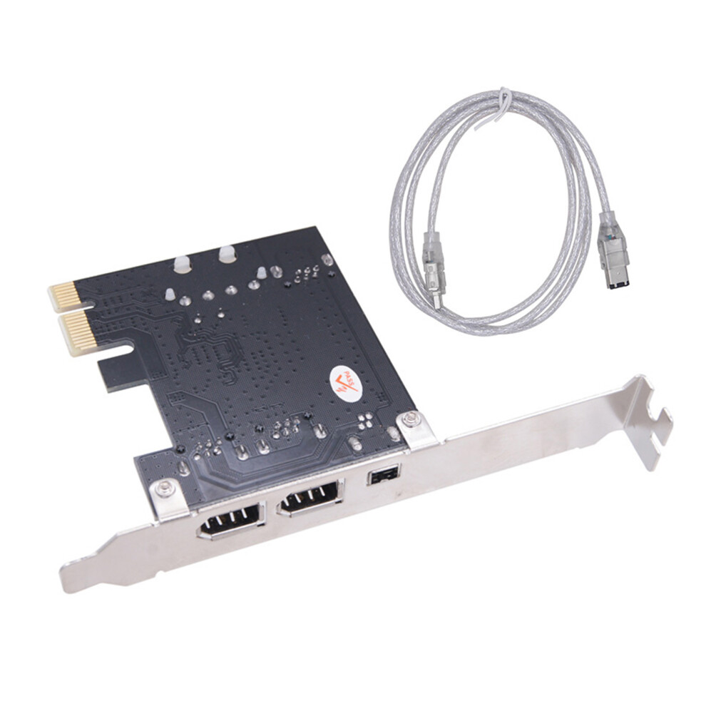 4 Port 1394 Expansion Card Pcie 1X To 1394 Video Adapter 1394 7751000024758