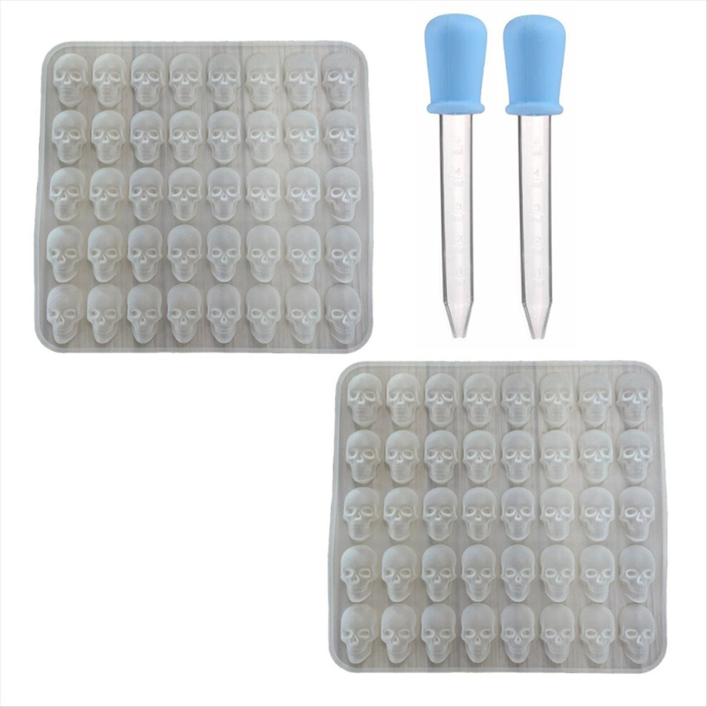 Skull Silicone Mold Halloween Decoration Reusable Manufacturing Mould 4711093067813