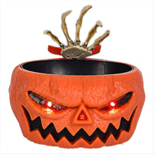 Halloween Skull Pumpkin Bowl Pumpkin Candy Bowl Pumpkin Color