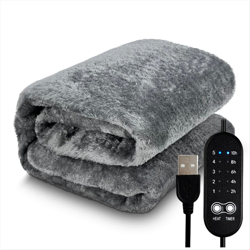 Electric Heating Blanket USB Heater Blanket Winter Warm-Up 80x160cm