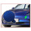 Car Blue Front Bumper Tow Hook Cover for 2017-2021 ABS 4