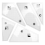 5Pcs Quilting Cutting Template Grids Quilt Ruler Set Acrylic 3