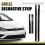 4Pcs Car Front Center Lower Grille Trim for Golf 7.5 MK7.5 Modified 7