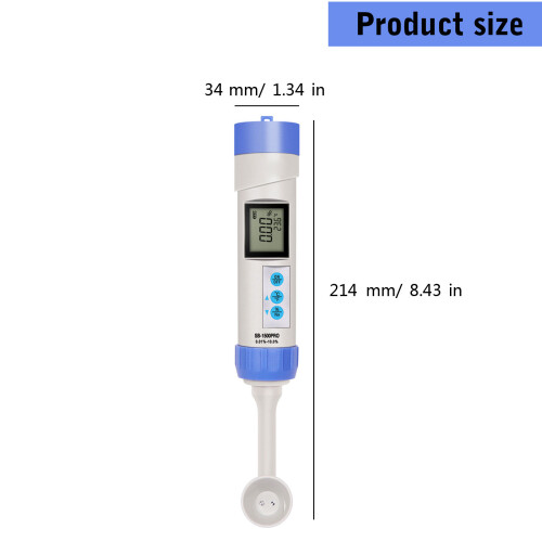 Portable Salinometer Multifunction  Meter with Temperature 2