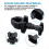 20 Pack Black Refrigerator Clips 617772 Latch Replacement 4