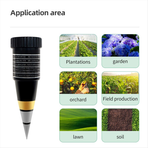 Professional Soil PH Meter Tester Accurate PH Instrument Hygrometer 1