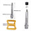 Road Bike Ultralight Flat Pedal Titanium 3