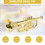 Tromba 3 toni musicale per bambini giocattolo oro 6