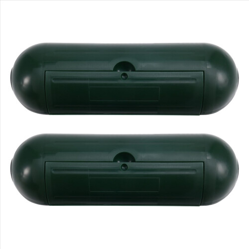 2PCS Extension cable Plug Connection Protective Cover Green 2