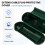 2PCS Extension cable Plug Connection Protective Cover Green 6