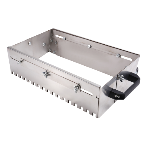 400-800mm Adjustable Square Notched Trowel Mortar Comb 1