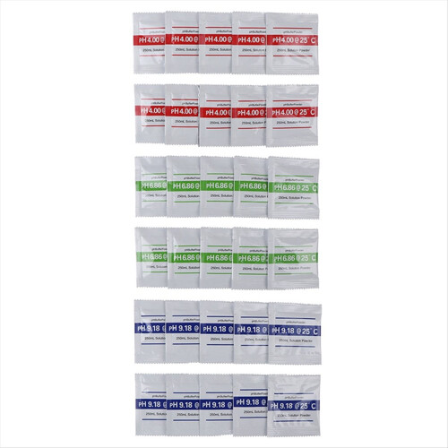 30Pcs PH Powder Solution Buffer Calibration Sachet