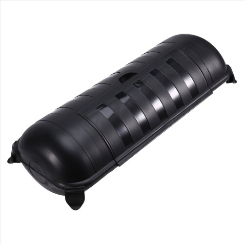 Extension cable Plug Connection Protective Safety Cover Black 1
