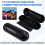 2PCS Extension cable Plug Connection Protective Cover Black 7