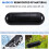 2PCS Extension cable Plug Connection Protective Cover Black 5