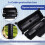 Extension cable Plug Connection Protective Safety Cover Black 5