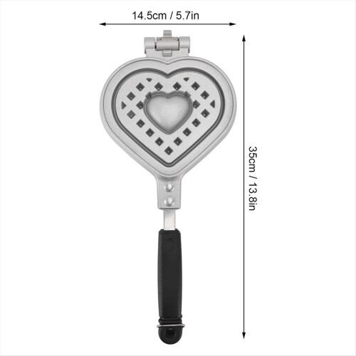 Heart Shape Nonstick Pan Double Sided 1