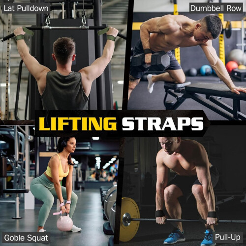 Lifting Straps Wrist Wraps Weightlifting Training 1