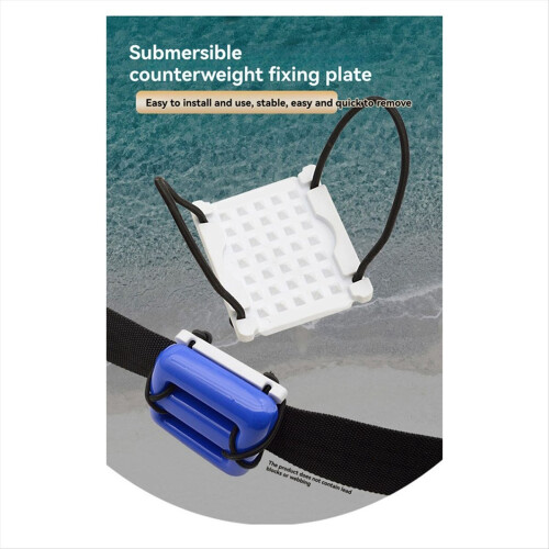 Scuba Diving Weight Fixing Plate BCD Mount B 2