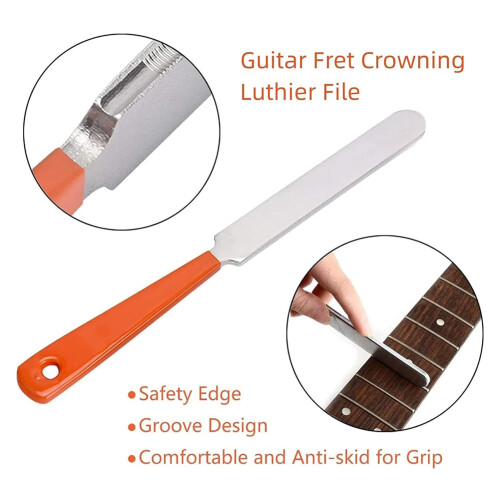 17Pcs Guitar Luthier Tools Set, for Guitar 1