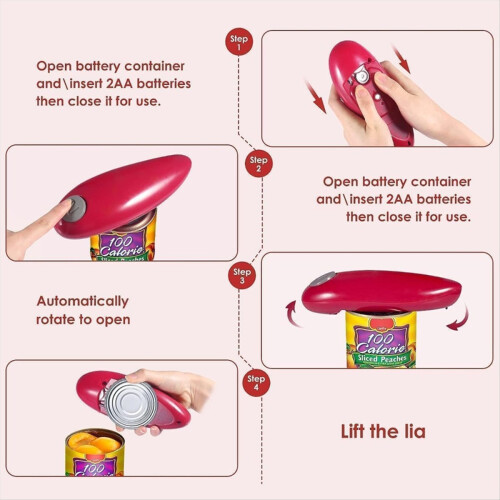 Electric Can Opener
Hands-Free Design 1