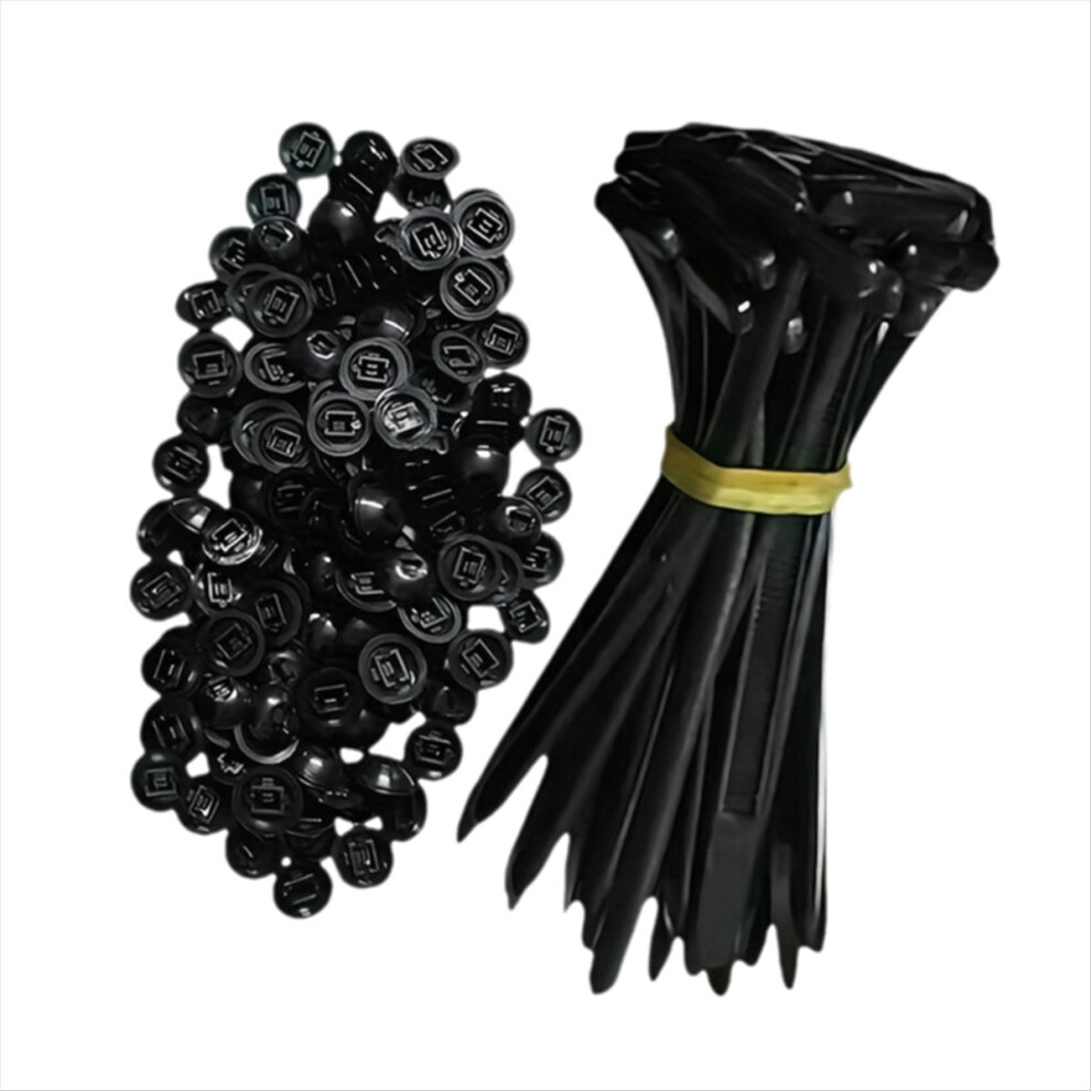 100PCS Universal Nylon Cable Tie Buckle Auto Fastener Screw-image-OPC-PKFRRTM-NEW