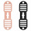 2pcs Silicone Lid Lock Strap for Low Cooker (6/7/8 Quart) 1