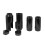 Motorrad-Gabelabdeckungs-Rohrkappen-Set, schwarz - 2