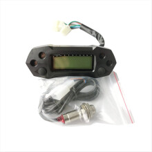 Universeller Motorrad-LCD-Tachometer mit einstellbarer Ölgeschwindigkeit