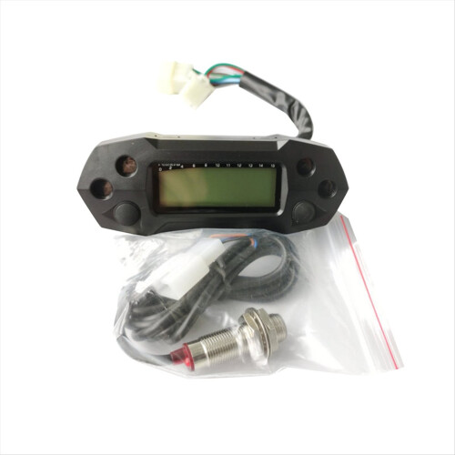 Universeller Motorrad-LCD-Tachometer mit einstellbarer Ölgeschwindigkeit