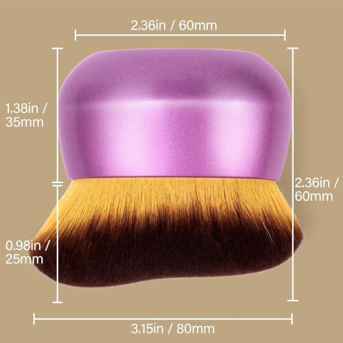 Extra Large Body Makeup Brush
Sunscreen Face & Back Makeup Brush 1