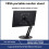 Monitor portatile regolabile pieghevole per supporto 3