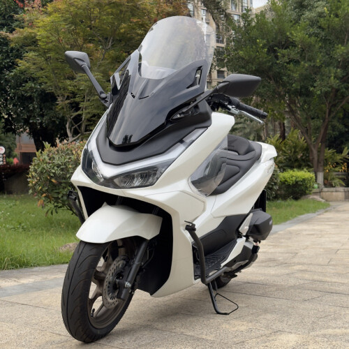 Motorcycle Side Leg Guard Protector Wind Cover for Transparent 1