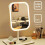 Specchio per il trucco con luce LED 4