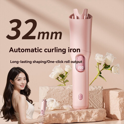 USB rechargeable curling iron
32mm heated curling iron 1
