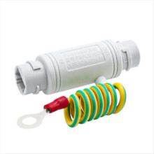 Gigabit POE Network Lightening Arrester 12V to 57V CCTV Security