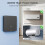 20A 4000W Tuya Zigbee RF433 Smart Switch Monitor Weiß 4
