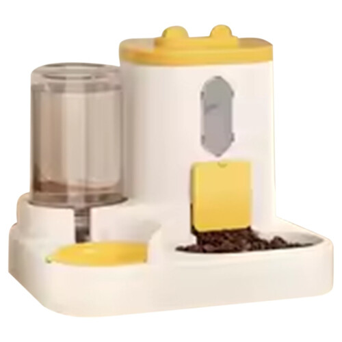Distributore di cibo per gatti 2 in 1, simpatico distributore di acqua