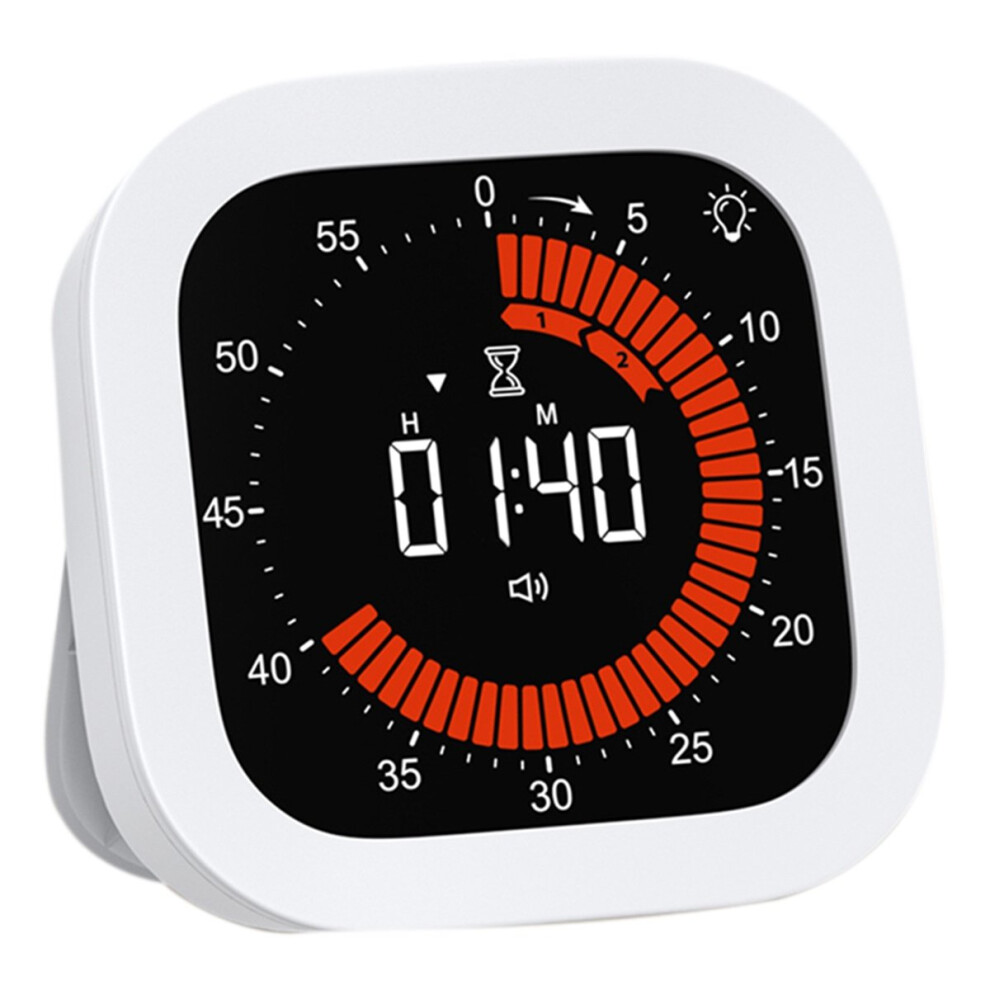 Upgraded Visual Timer Rechargeable Digital Countdown