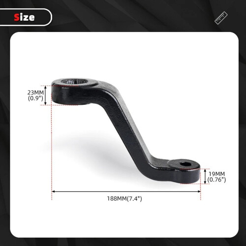 Drop Arm 6605 for TJ YJ XJ 2
