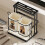 Portaoggetti con organizer per coltelli integrato 4