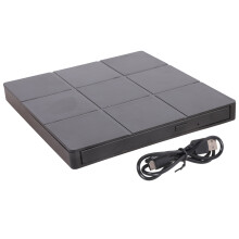 DVD Drive with Fast Data Transfer USB 3.0 and Card Slots for PC