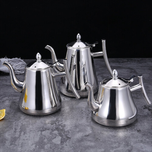 Tea Pot with Filter Thicker Stainless Steel Water Kettle A 2L 2